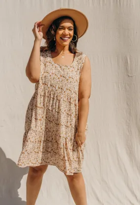 SIZE 3XL PLUS SIZE Good Life Printed Dress