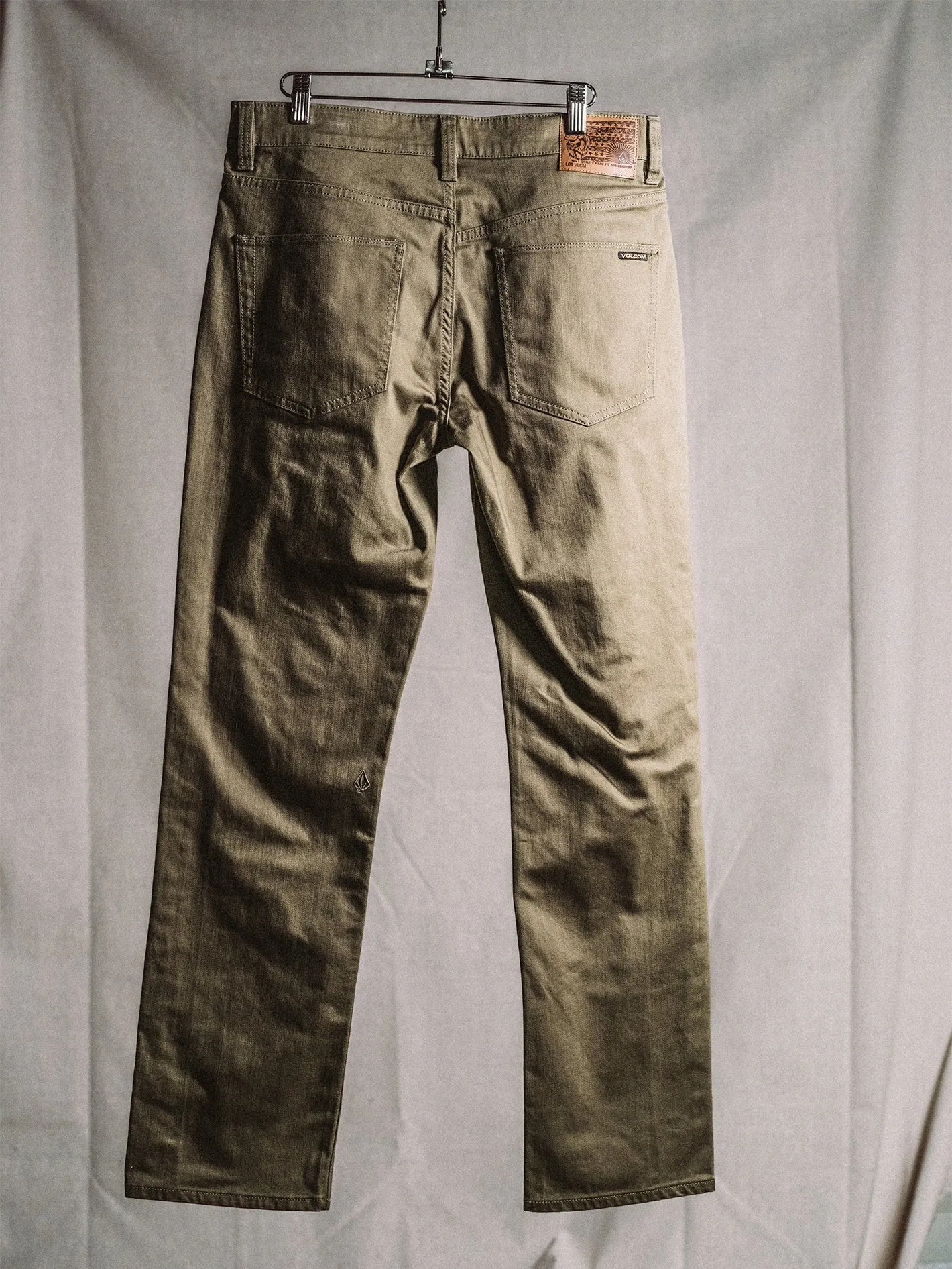 Solver 5 Pocket Slub Modern Fit Pants - Bison