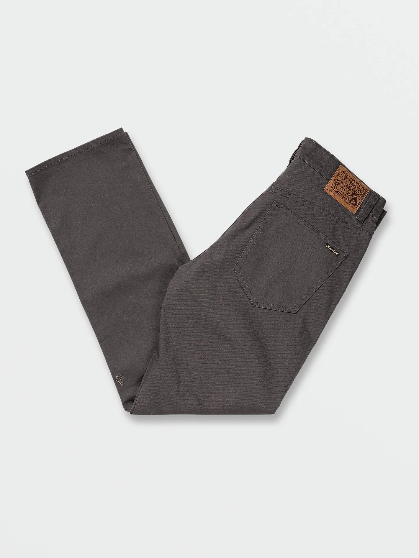 Solver 5 Pocket Slub Modern Fit Pants - Storm Cloud