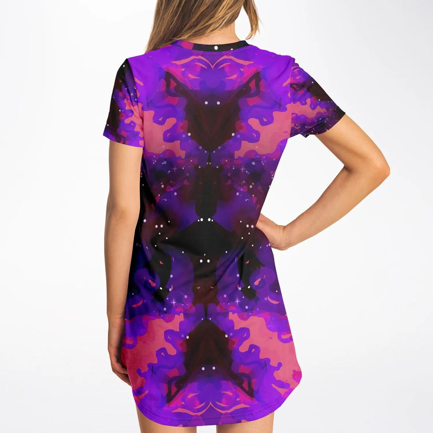 Space Unicorn T-Shirt Dress