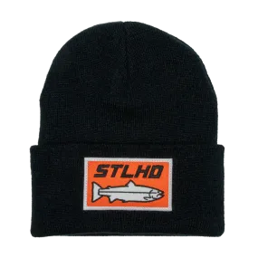 STLHD Knit Beanie Patch Hat - 2 Patch Options