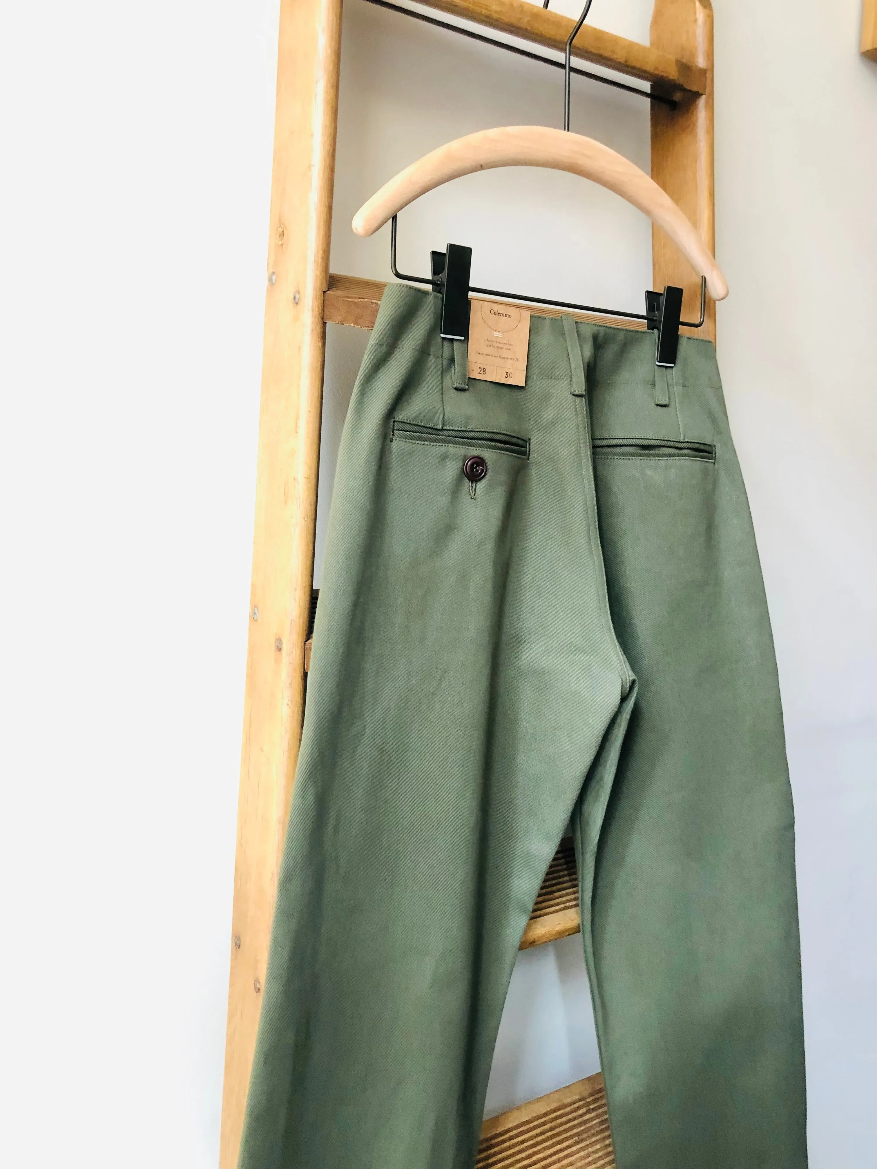 Straight-Leg Selvedge Chino Trouser