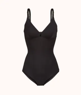 The All-Day Nursing Bodysuit: Jet Black