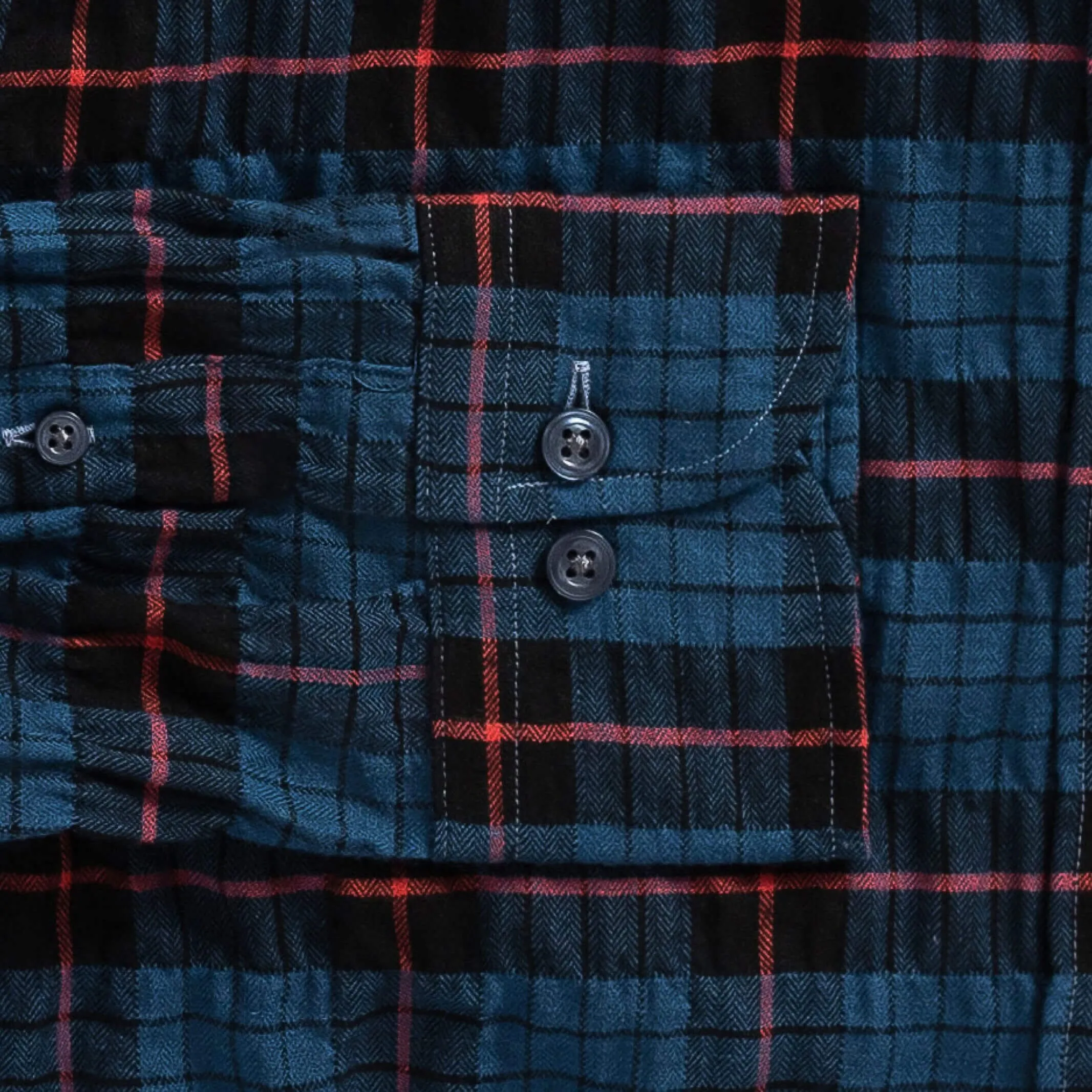 The Blue Brooks Brushed Herringbone Custom Shirt