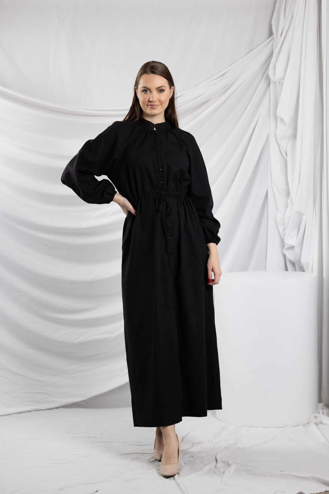 The Crescent Francis Drawstring Maxi Dress