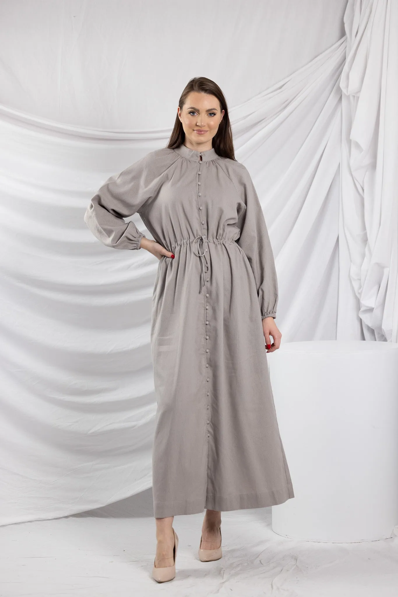 The Crescent Francis Drawstring Maxi Dress