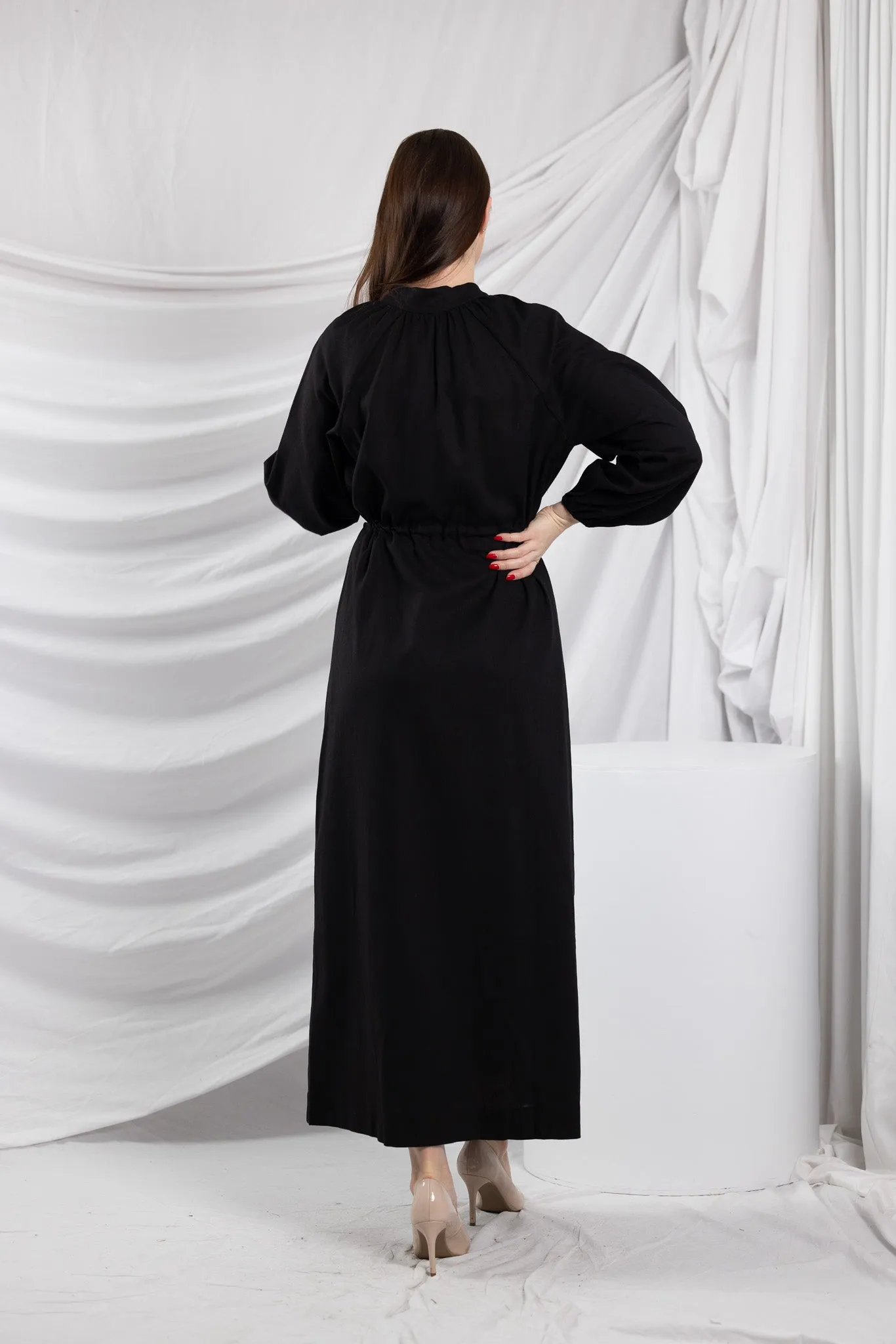 The Crescent Francis Drawstring Maxi Dress