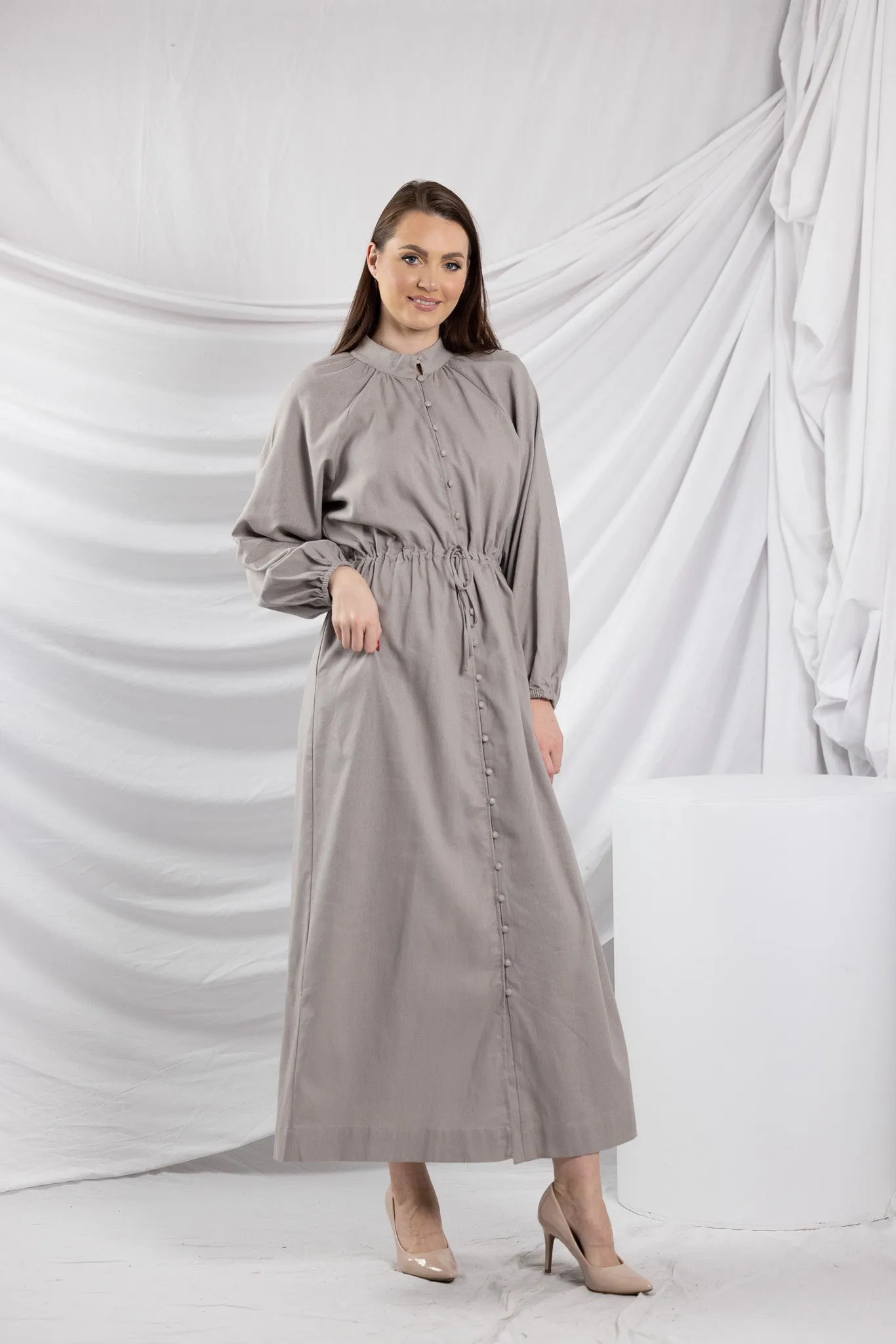 The Crescent Francis Drawstring Maxi Dress