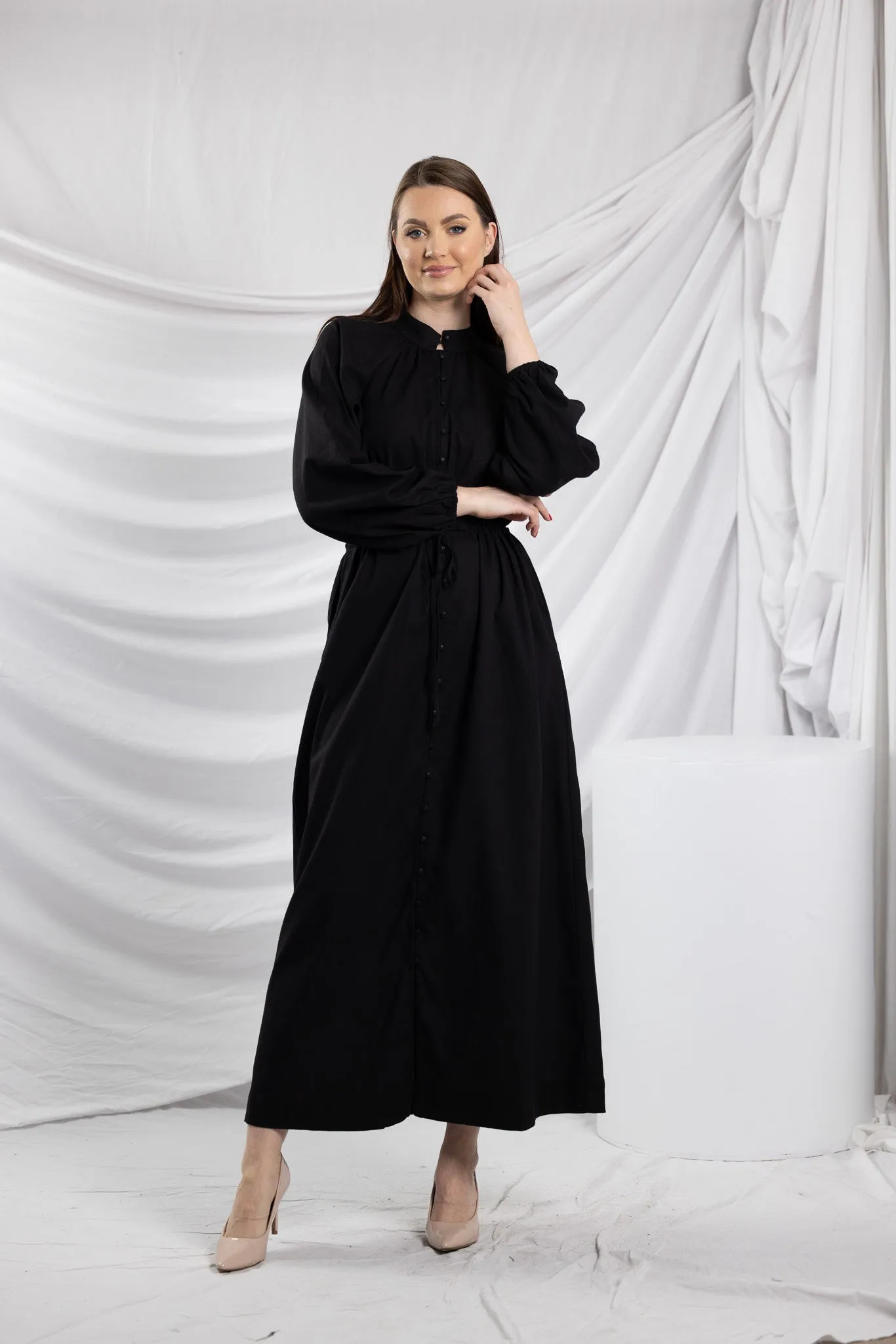 The Crescent Francis Drawstring Maxi Dress