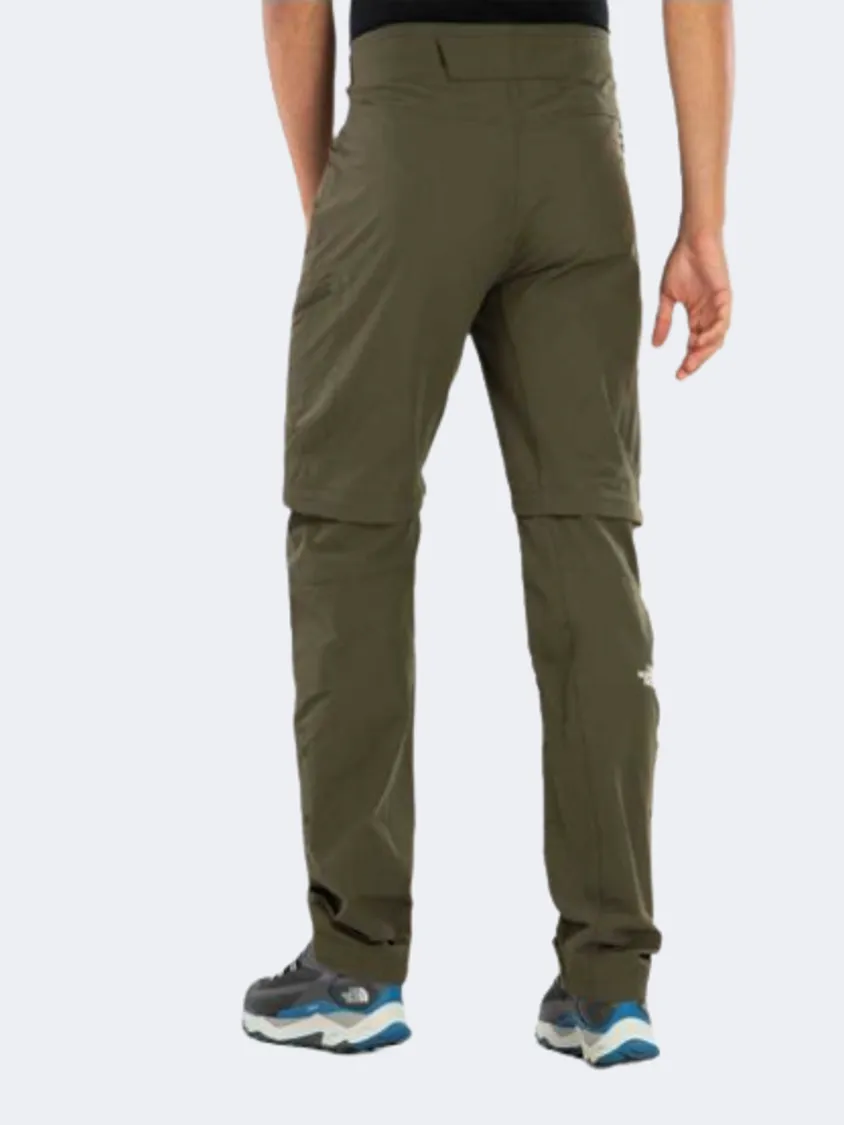 The North Face Exploration Conv Reg Tapered Men Hiking Pant New Taupe Green