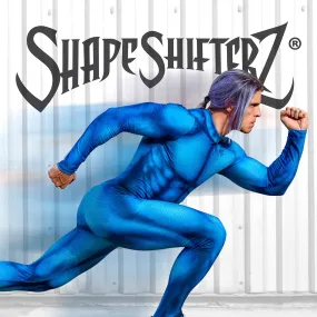 The Original ShapeShifterZ Men's SuperSuit! Streamlined for sports and cosplay.