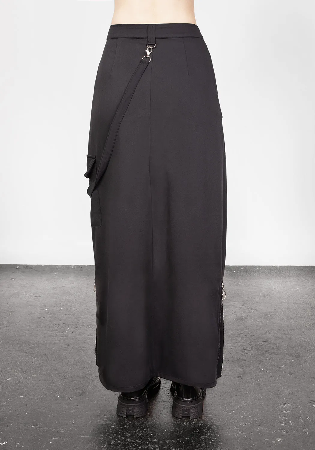 Thrash Hardware Maxi Skirt