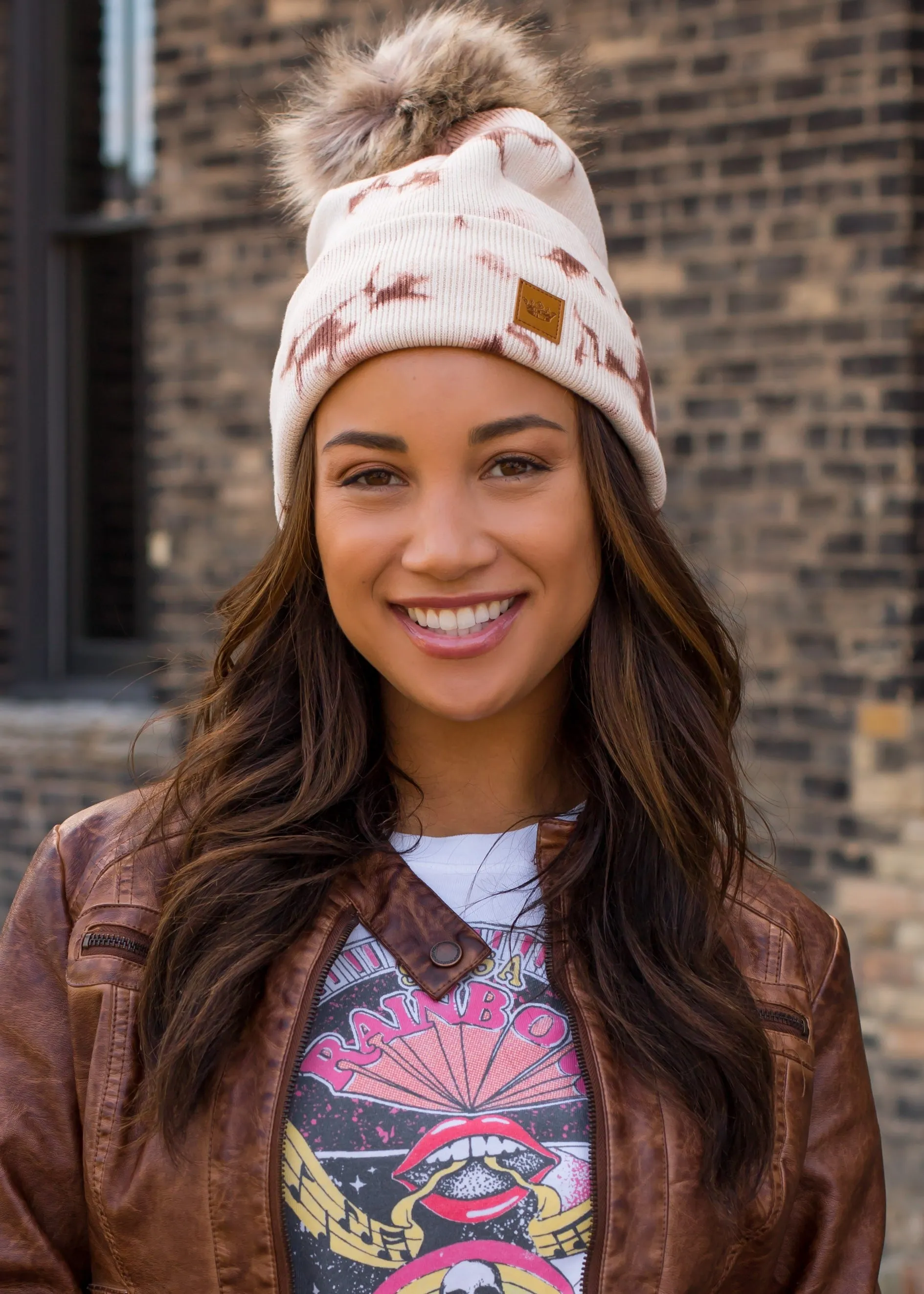 Tie Dye Knit Beanie