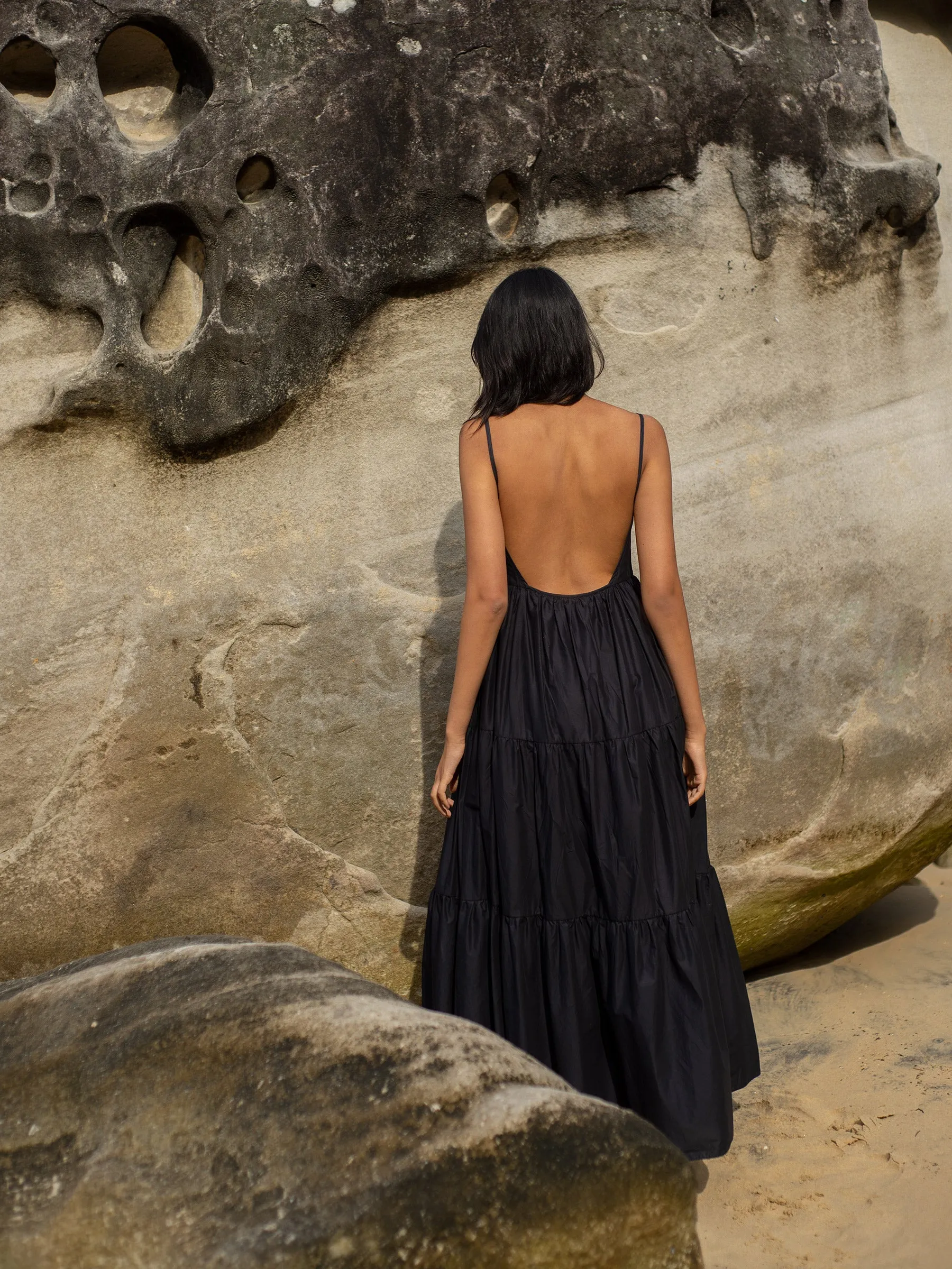 Tiered Low Back Sundress