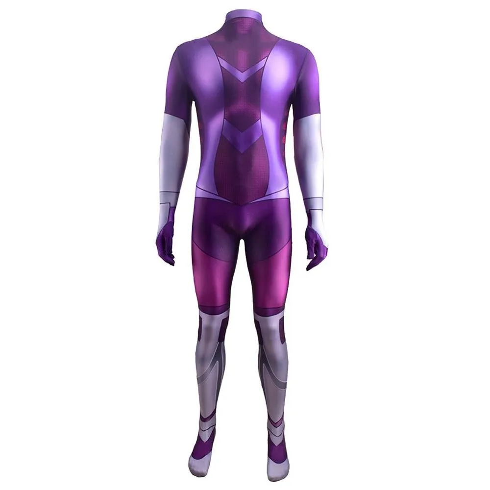 Titans Season 3 Blackfire Costume Cosplay Bodysuit Koriand'r For Adult Kids