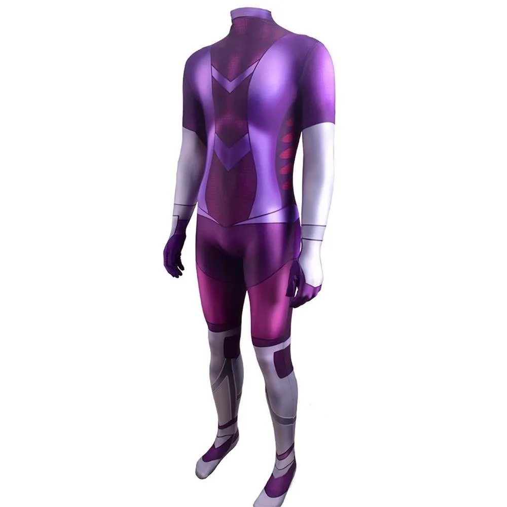 Titans Season 3 Blackfire Costume Cosplay Bodysuit Koriand'r For Adult Kids