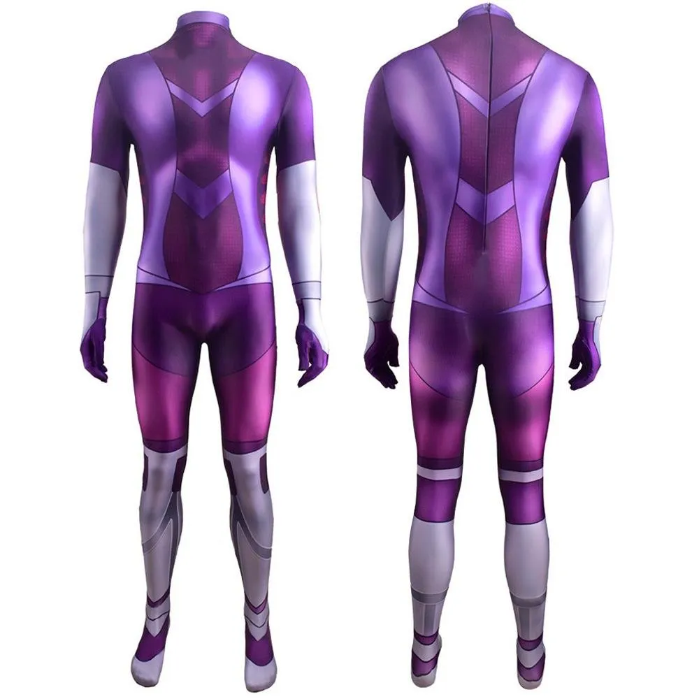 Titans Season 3 Blackfire Costume Cosplay Bodysuit Koriand'r For Adult Kids