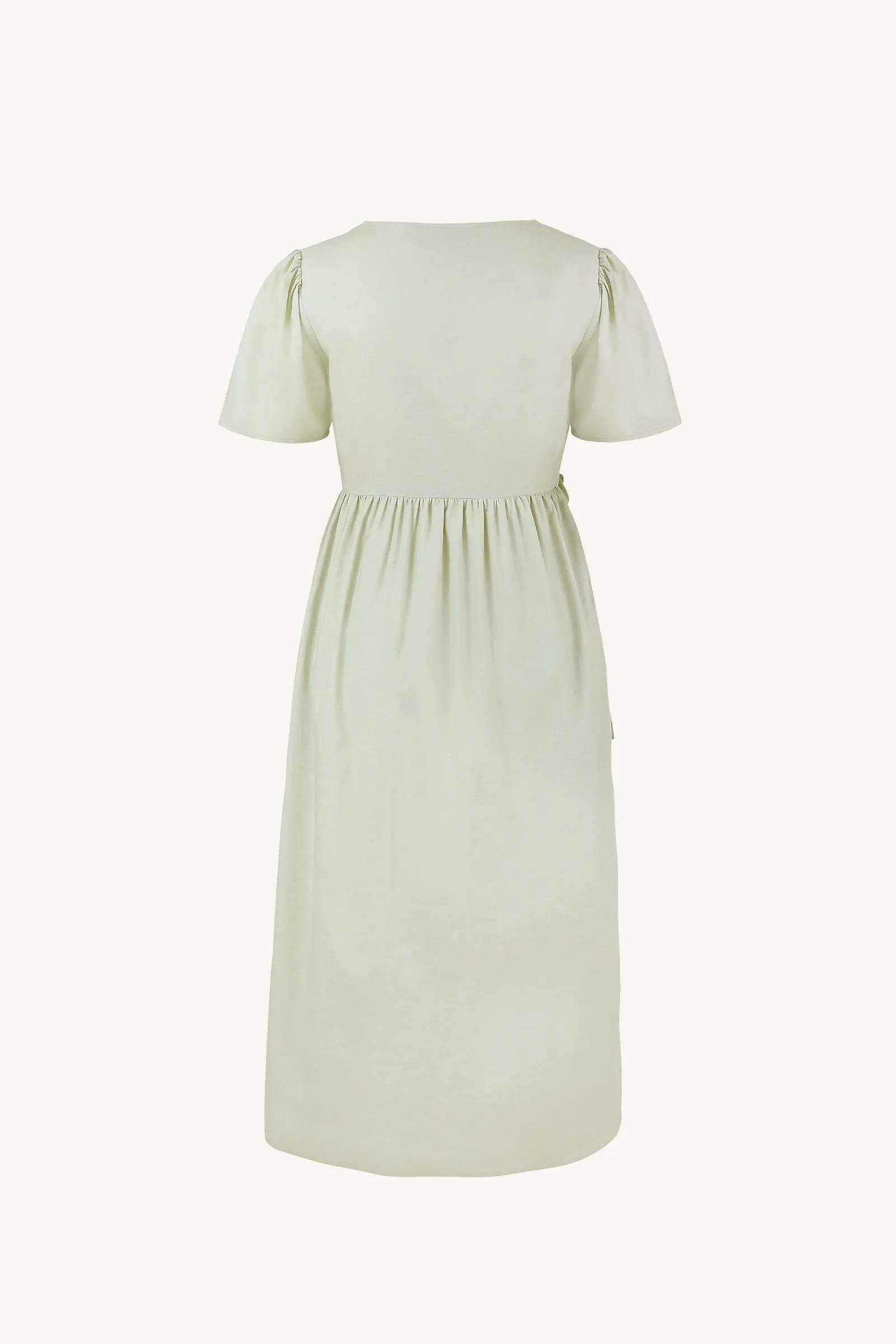 Tulip Wrap Dress -- Pillow Tencel