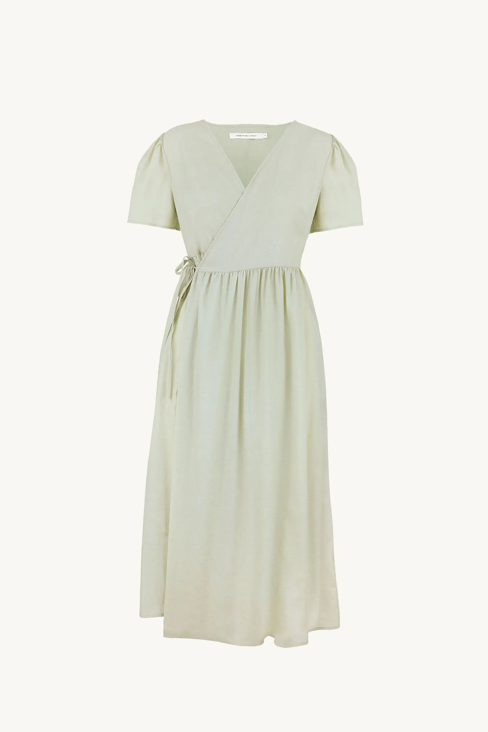 Tulip Wrap Dress -- Pillow Tencel