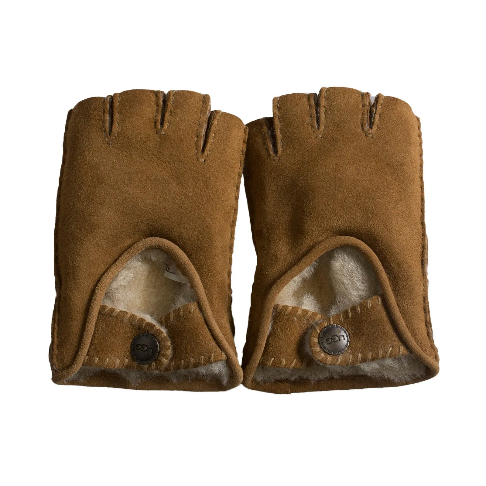 UGG Mckay Fingerless Driver Chestnut Gloves - Women's