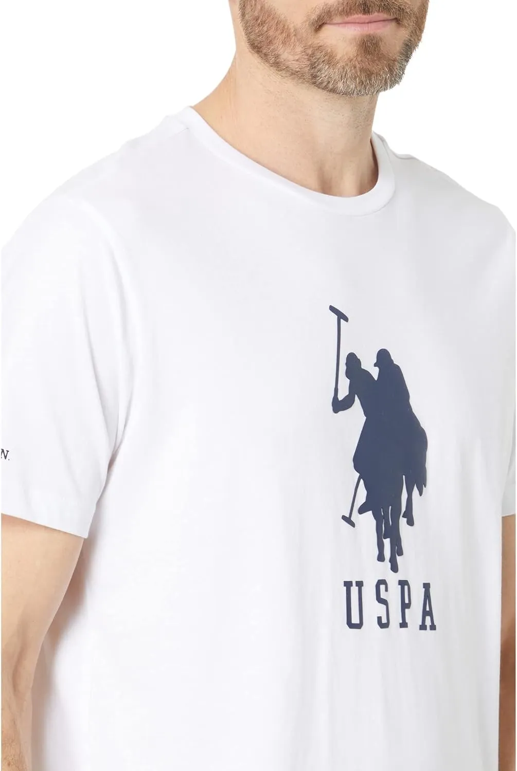 U.S. Polo Assn. Short Sleeve Crew Neck DHM Graphic T-Shirt