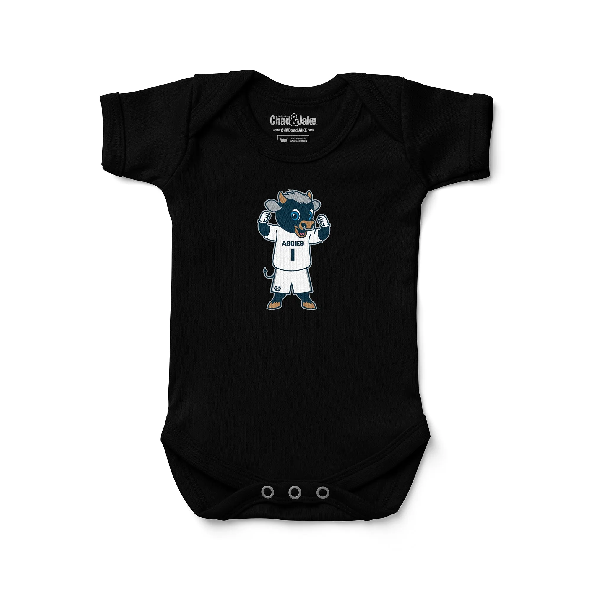 Utah State Aggies Baby Blue Bodysuit