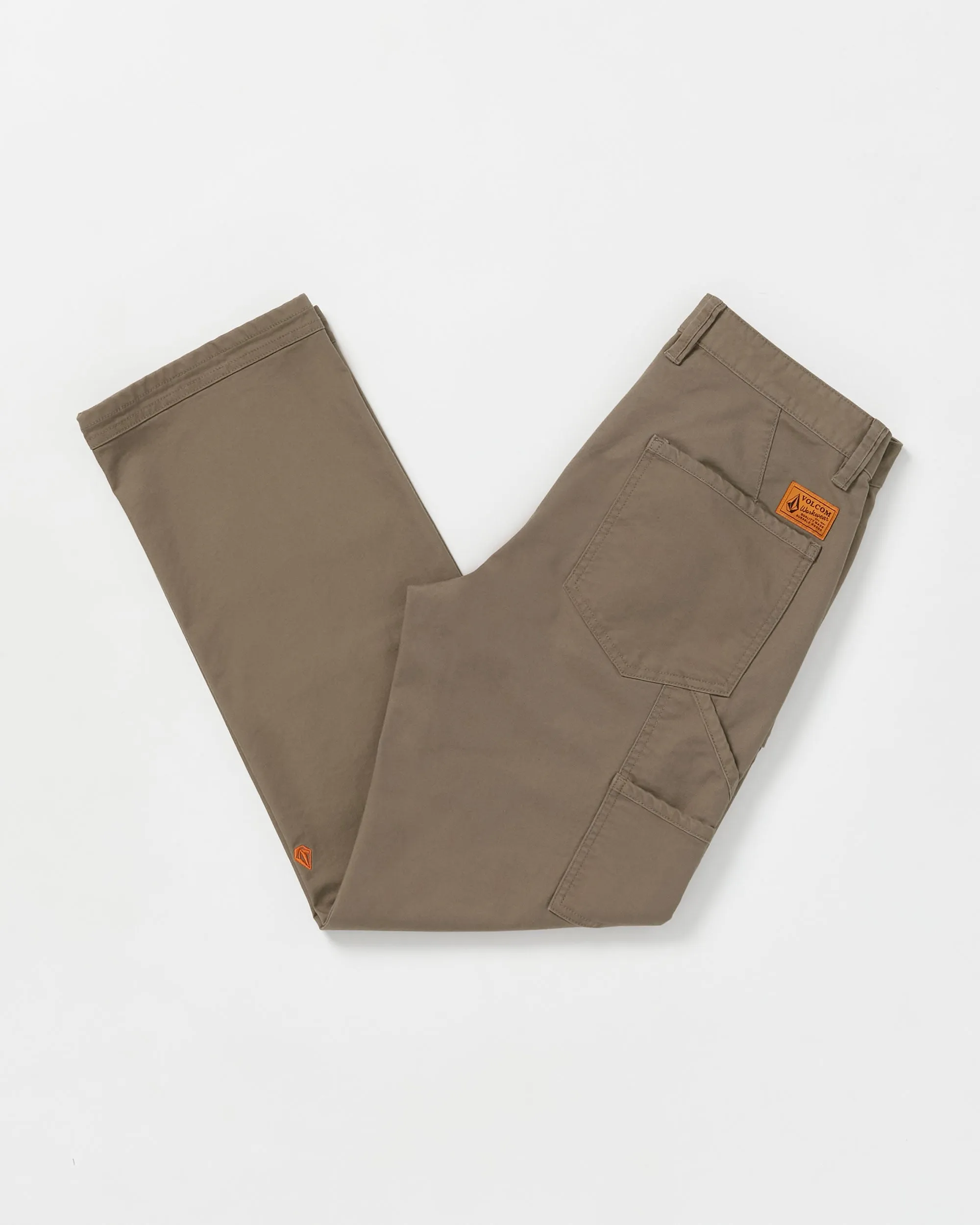 Volcom Workwear Caliper Relaxed Work Pants - Brindle