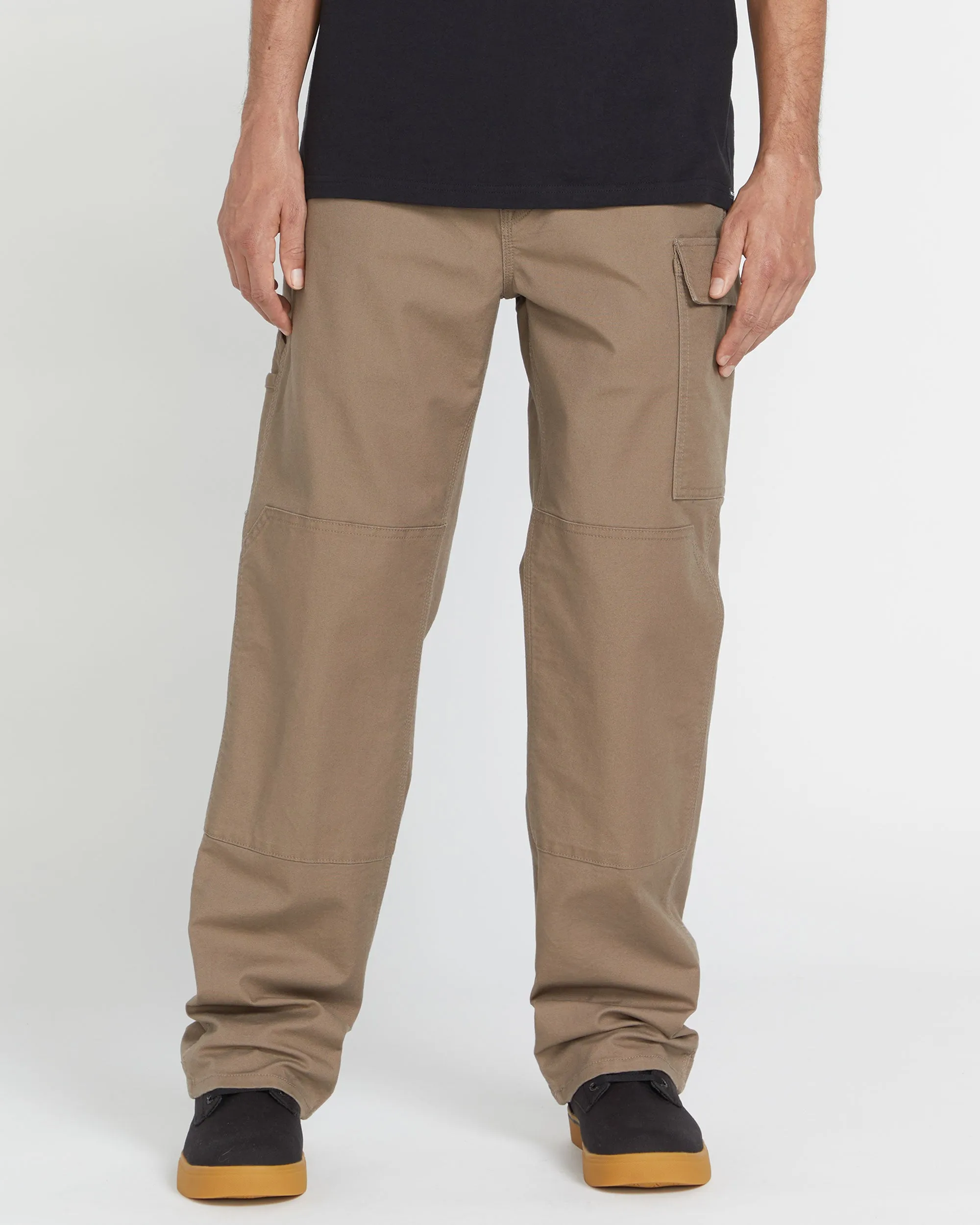 Volcom Workwear Caliper Relaxed Work Pants - Brindle