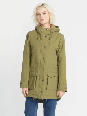 Walk On By 5K Parka Jacket - Moss