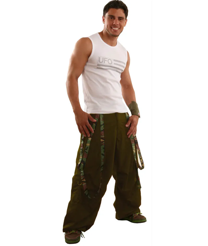 Wind Pant with Camo Multi Straps #89170 Unisex