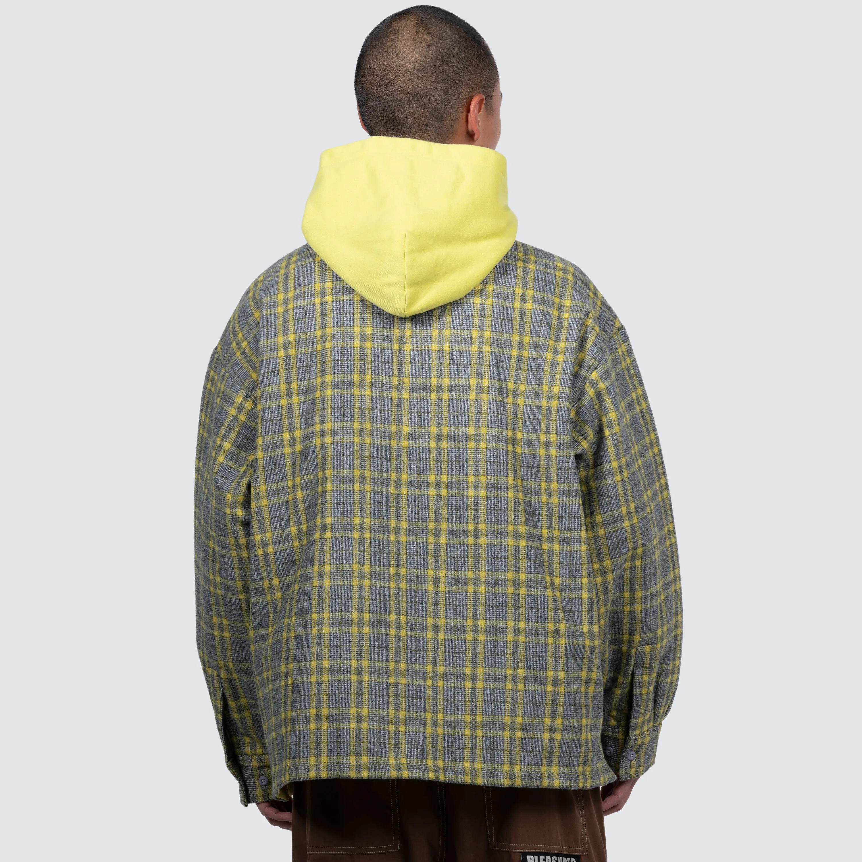 WOLF HOODED OVERSHIRT