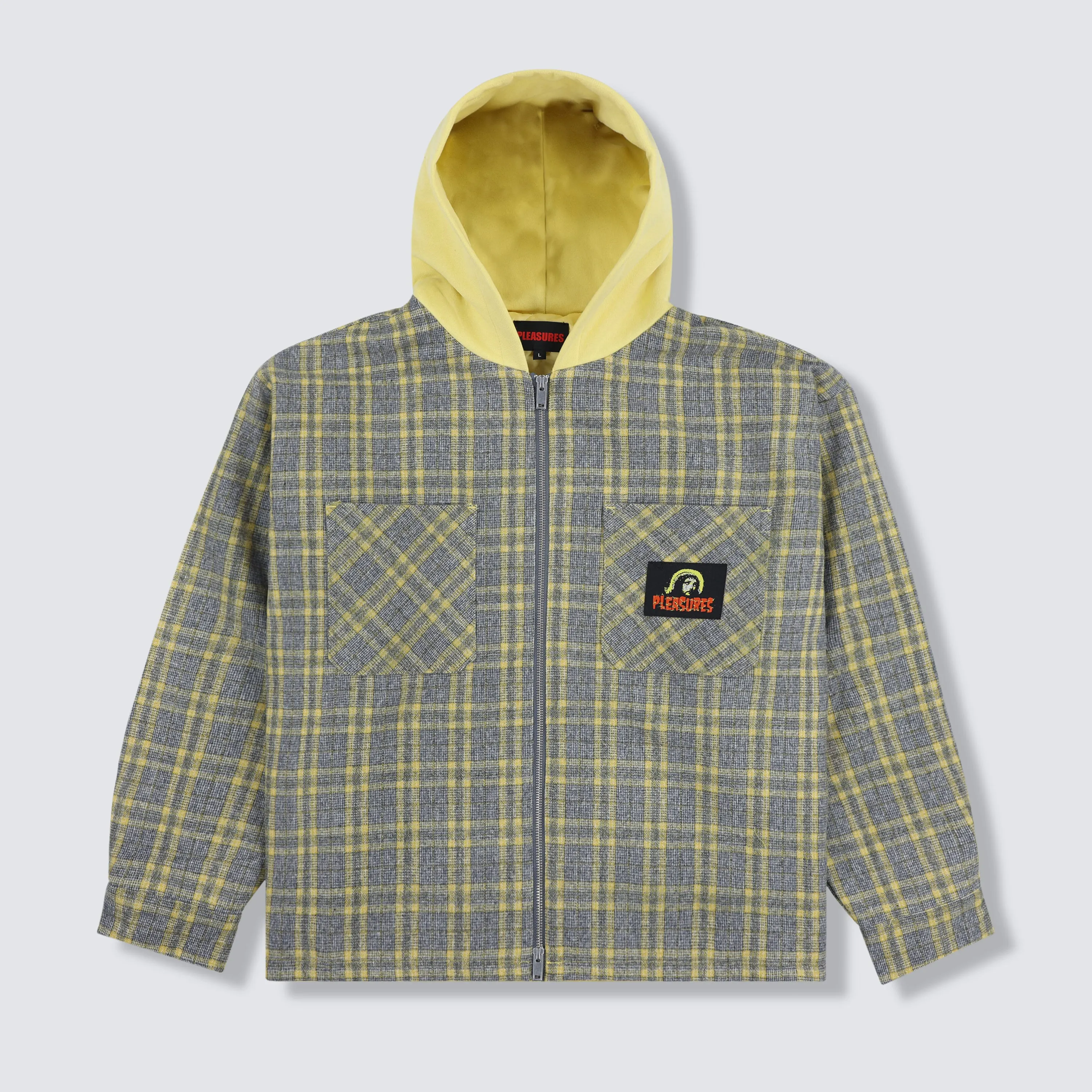 WOLF HOODED OVERSHIRT