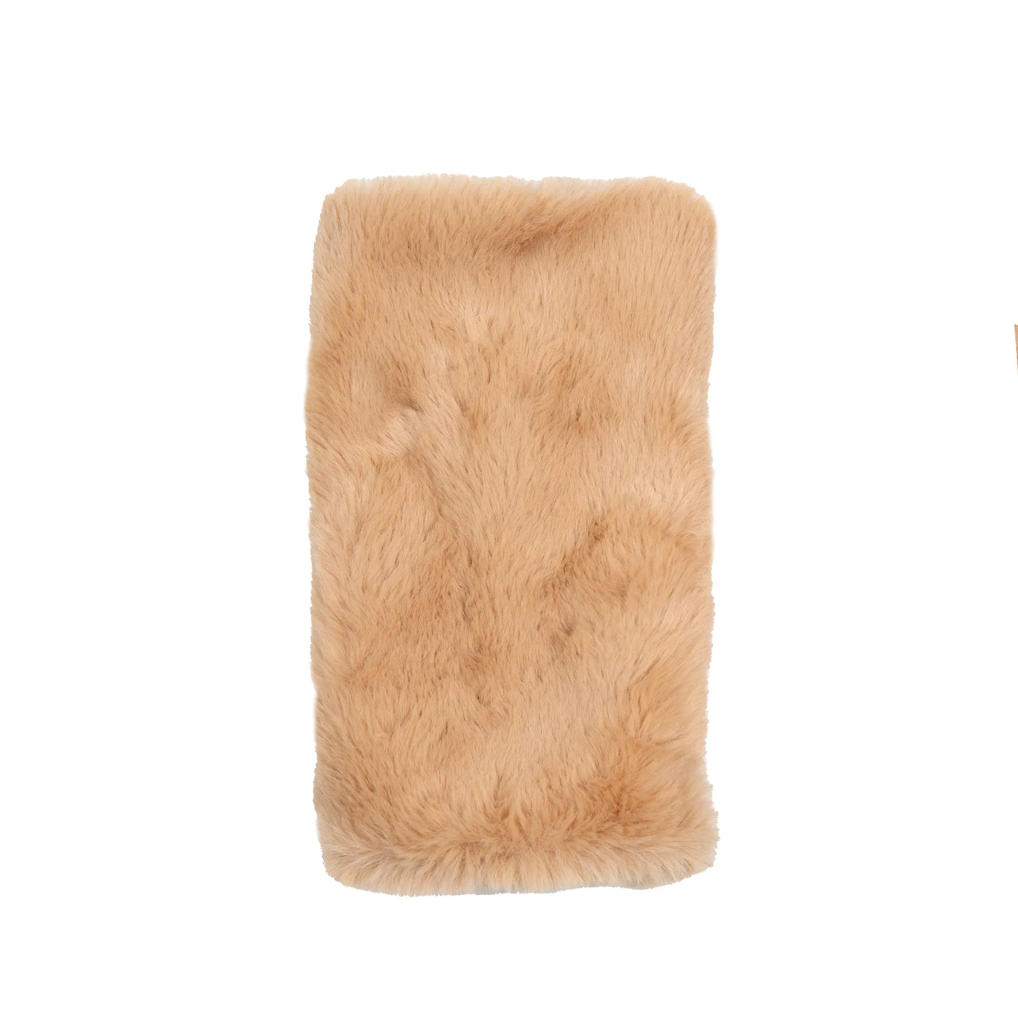 Women’s Fingerless Faux Fur Mittens