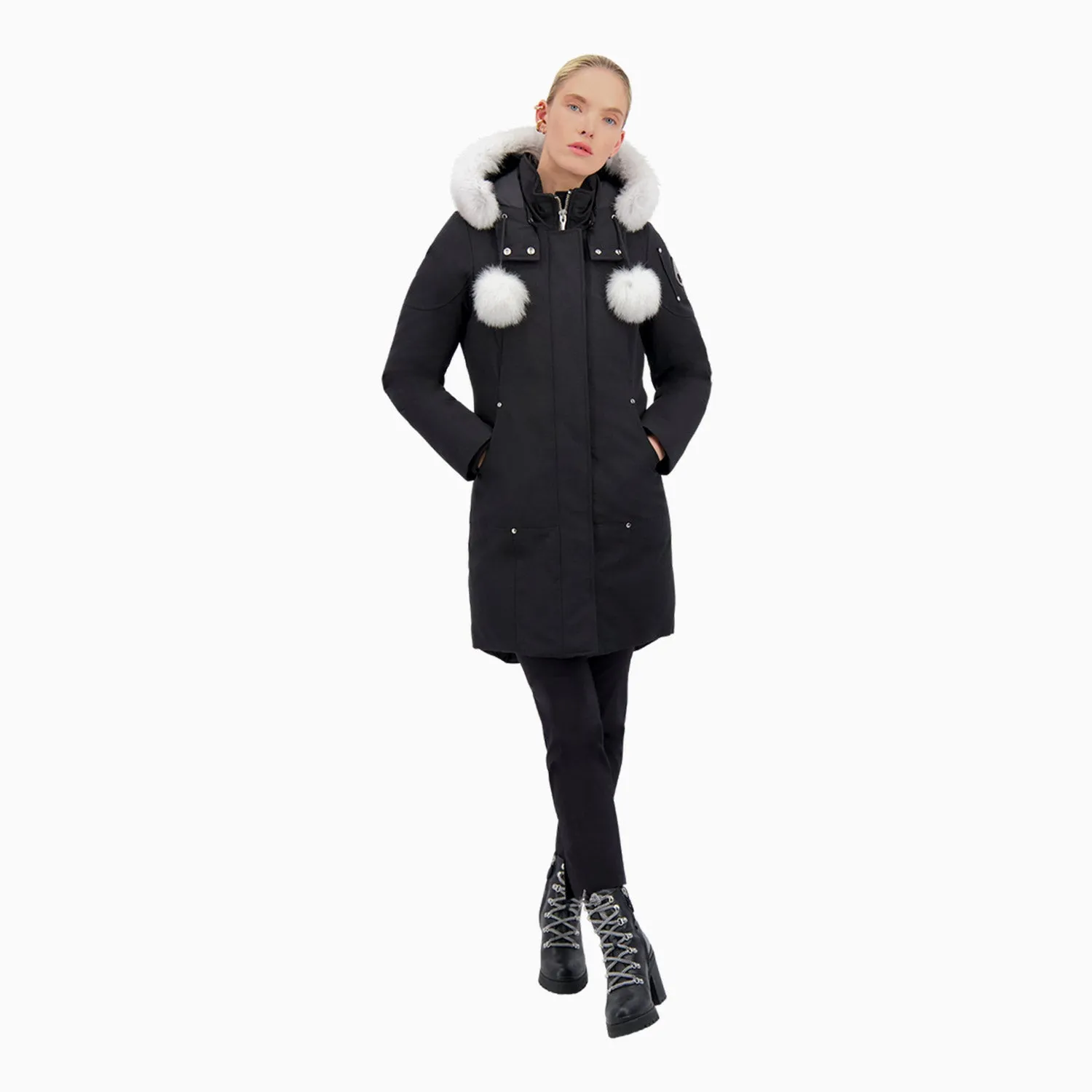 Women's Stirling Parka Zip-Up Fur Jacket