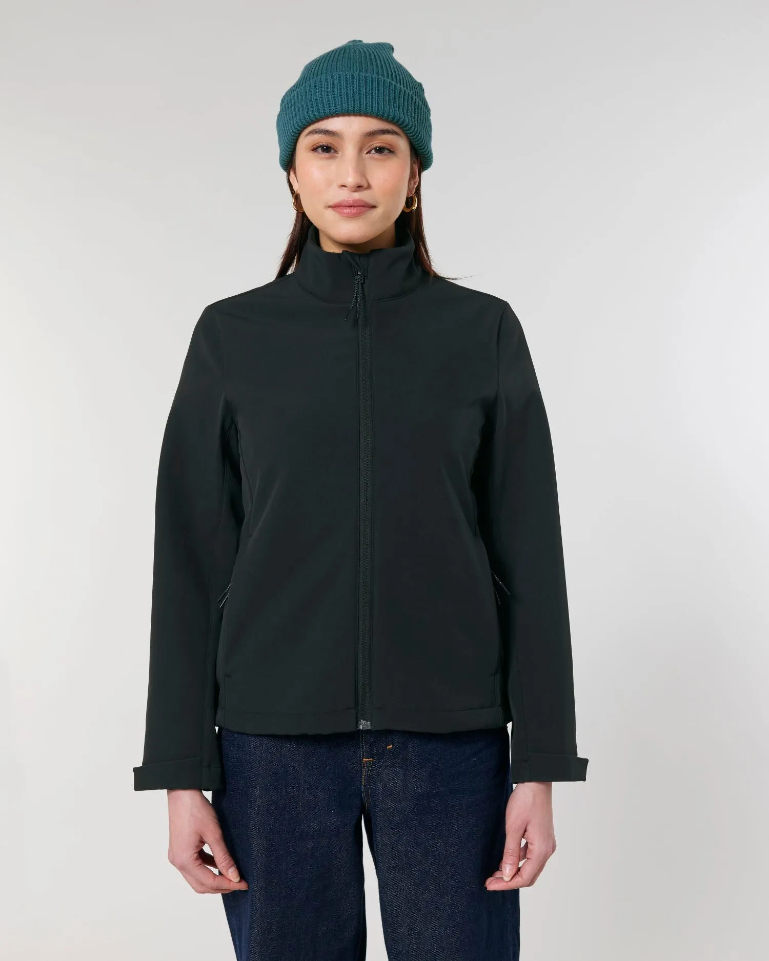 Women's Water-Repellent Softshell Jacket - 342 GSM | Stella Navigator STJW166