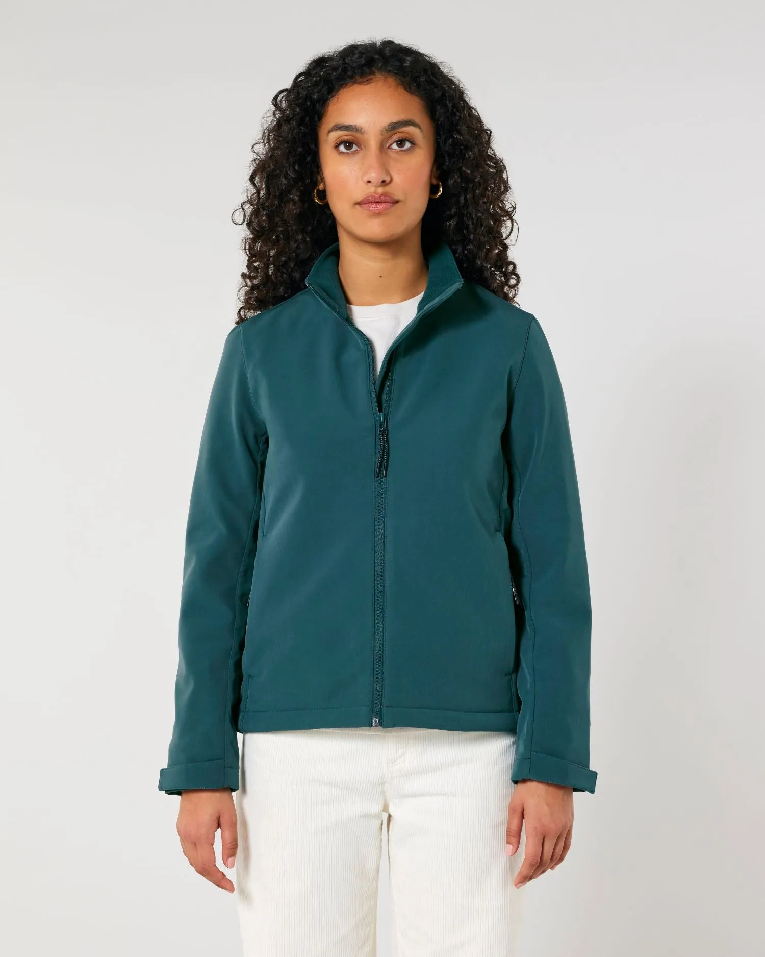 Women's Water-Repellent Softshell Jacket - 342 GSM | Stella Navigator STJW166