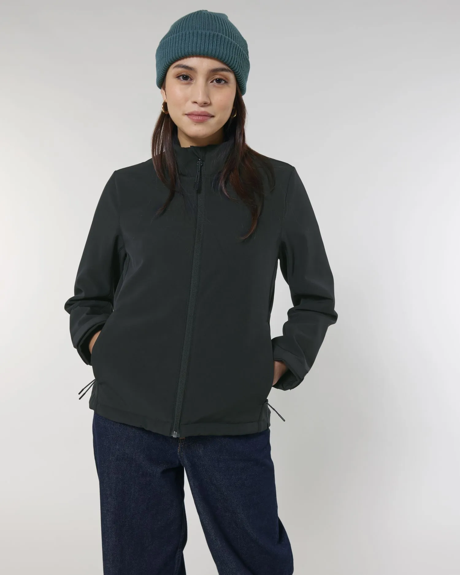 Women's Water-Repellent Softshell Jacket - 342 GSM | Stella Navigator STJW166