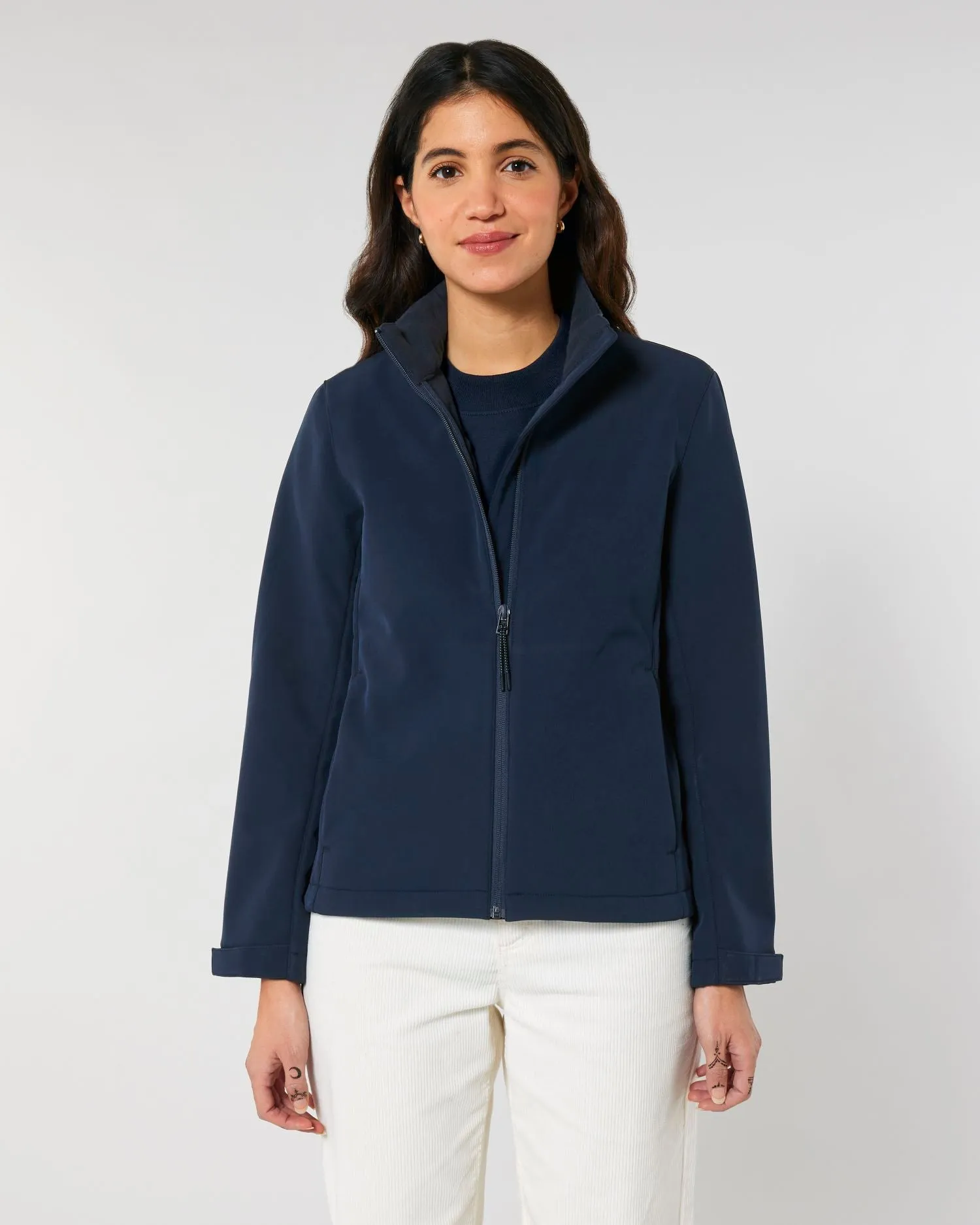 Women's Water-Repellent Softshell Jacket - 342 GSM | Stella Navigator STJW166